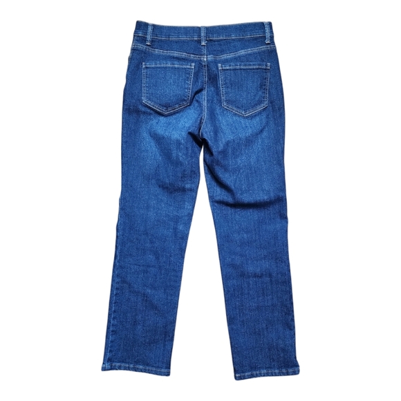 Gloria Vanderbilt Amanda Straight Jeans Size 8PS - Picture 2 of 4